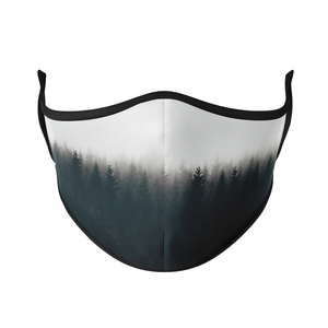 Foggy Woods Reusable Face Masks - Protect Styles