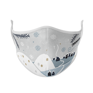 Frosty Scene Reusable Face Mask - Protect Styles