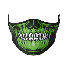 Load image into Gallery viewer, Glowing Skull Reusable Face Mask - Protect Styles
