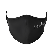 Load image into Gallery viewer, Gym Heartbeat Reusable Face Masks - Protect Styles

