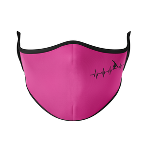 Gym Heartbeat Reusable Face Masks - Protect Styles