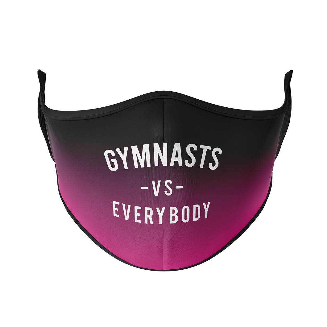 Gymnastics vs Everybody Reusable Face Masks - Protect Styles