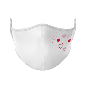 Hanging Hearts Reusable Face Mask - Protect Styles
