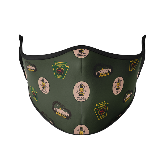 Happy Camper Reusable Face Masks - Protect Styles