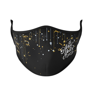 Happy New Year Reusable Face Masks - Protect Styles