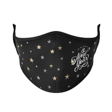 Load image into Gallery viewer, Happy New Year Stars Reusable Face Masks - Protect Styles
