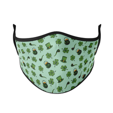 Load image into Gallery viewer, Hat and Clover Reusable Face Mask - Protect Styles
