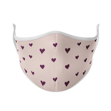 Load image into Gallery viewer, Hearts Reusable Face Masks - Protect Styles
