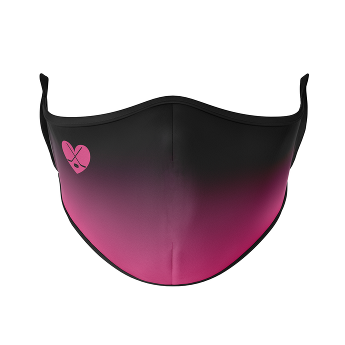 Hockey Heart Reusable Face Mask - Protect Styles
