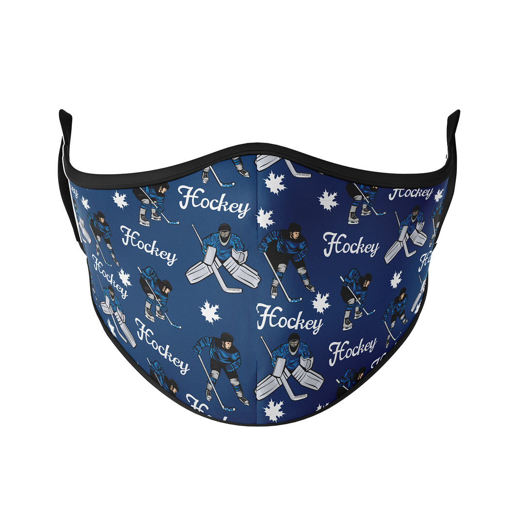 Hockey Print Reusable Face Mask - Protect Styles