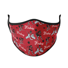 Load image into Gallery viewer, Hockey Print Reusable Face Mask - Protect Styles
