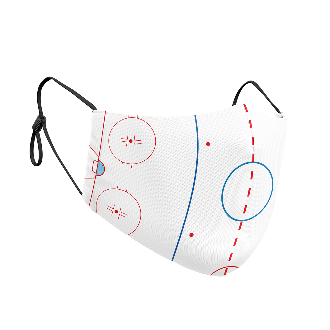 Hockey Rink Reusable Contour Mask - Protect Styles