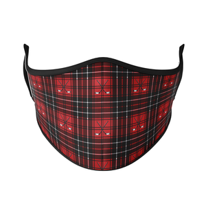 Hockey Tartan Reusable Face Mask - Protect Styles