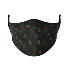 Load image into Gallery viewer, Holly Branch Reusable Face Masks - Protect Styles
