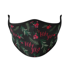 Load image into Gallery viewer, Holly Jolly Reusable Face Masks - Protect Styles
