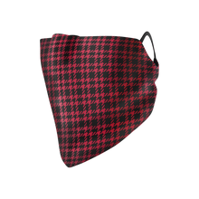 Load image into Gallery viewer, Houndstooth Hankie Mask - Protect Styles
