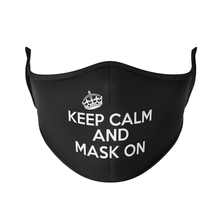 Load image into Gallery viewer, Keep Calm Reusable Face Masks - Protect Styles
