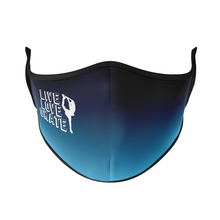 Load image into Gallery viewer, Live Love Skate Reusable Face Masks - Protect Styles
