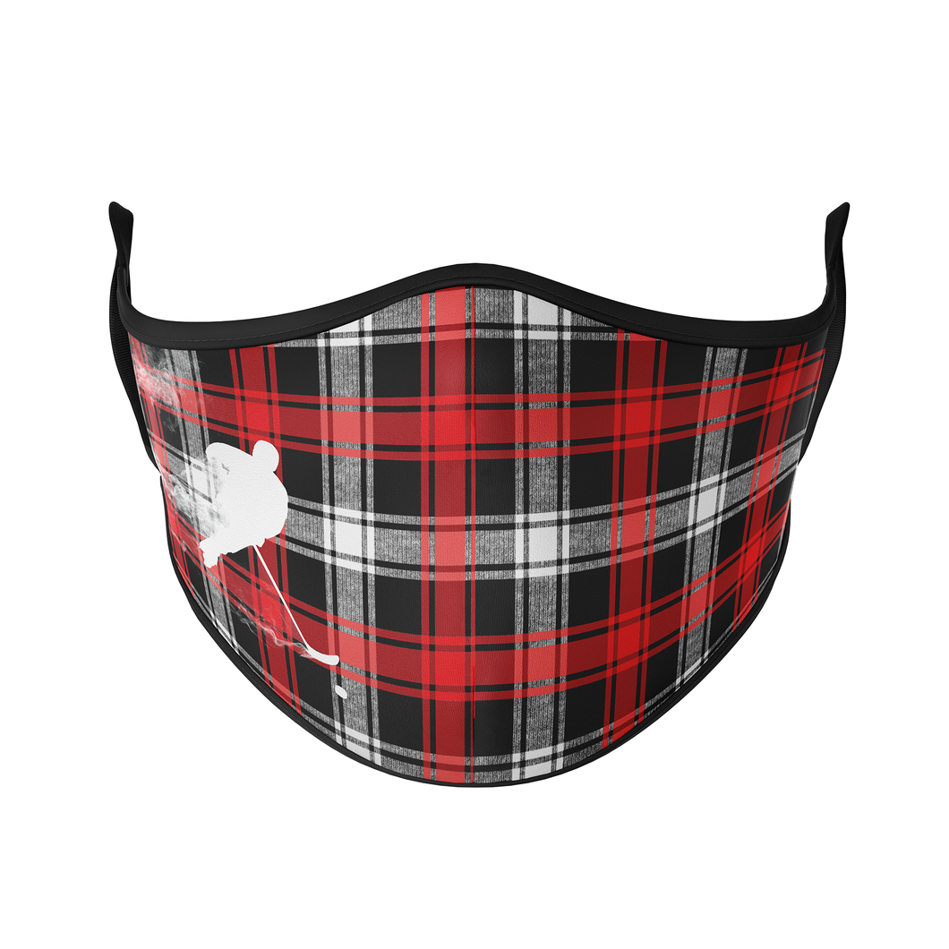 Male Silhouette Reusable Face Mask - Protect Styles