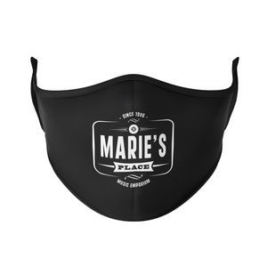 Marie's Place Large Logo Reusable Face Masks - Protect Styles