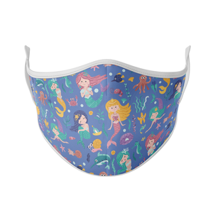 Mermaid Print Reusable Face Mask - Protect Styles