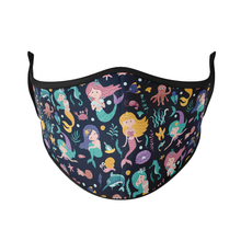 Load image into Gallery viewer, Mermaid Print Reusable Face Mask - Protect Styles
