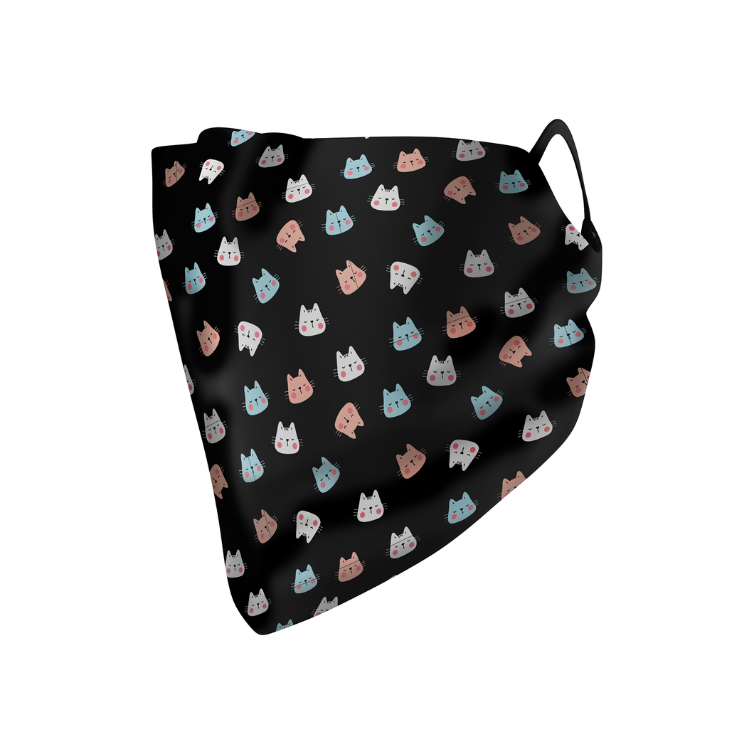 Multicats Hankie Mask - Protect Styles