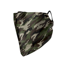 Load image into Gallery viewer, Muted Camo Hankie Mask - Protect Styles
