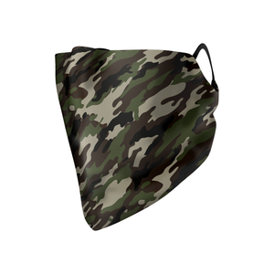 Muted Camo Hankie Mask - Protect Styles