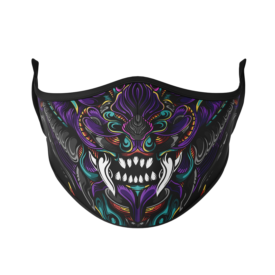 Ornate Dragon Reusable Face Mask - Protect Styles