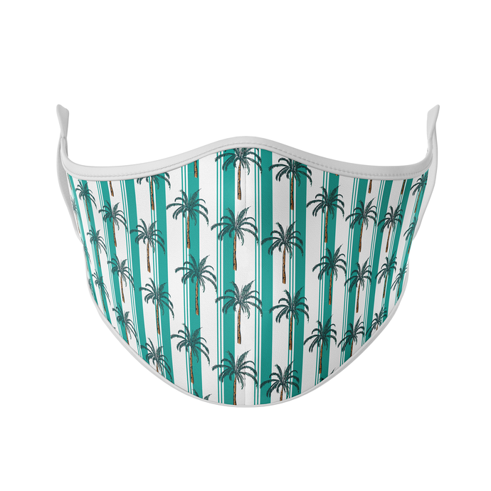 Palms and Stripes Reusable Face Masks - Protect Styles