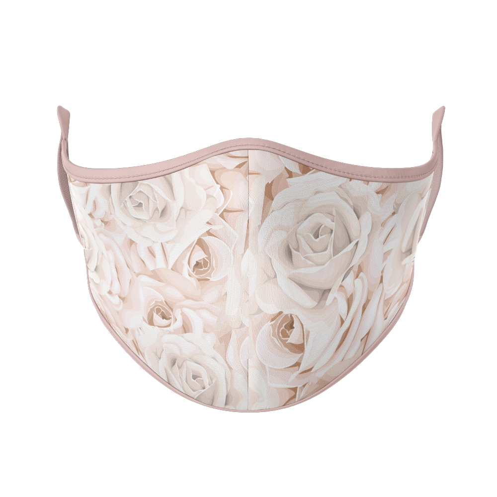 Pink Roses Reusable Face Masks - Protect Styles