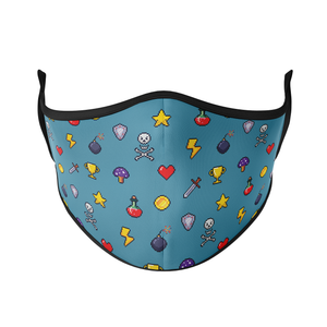 Pixel Print Reusable Face Mask - Protect Styles