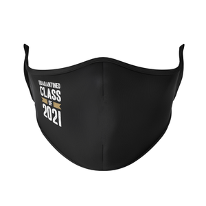 Quarantined Class of 2021 Reusable Face Masks - Protect Styles