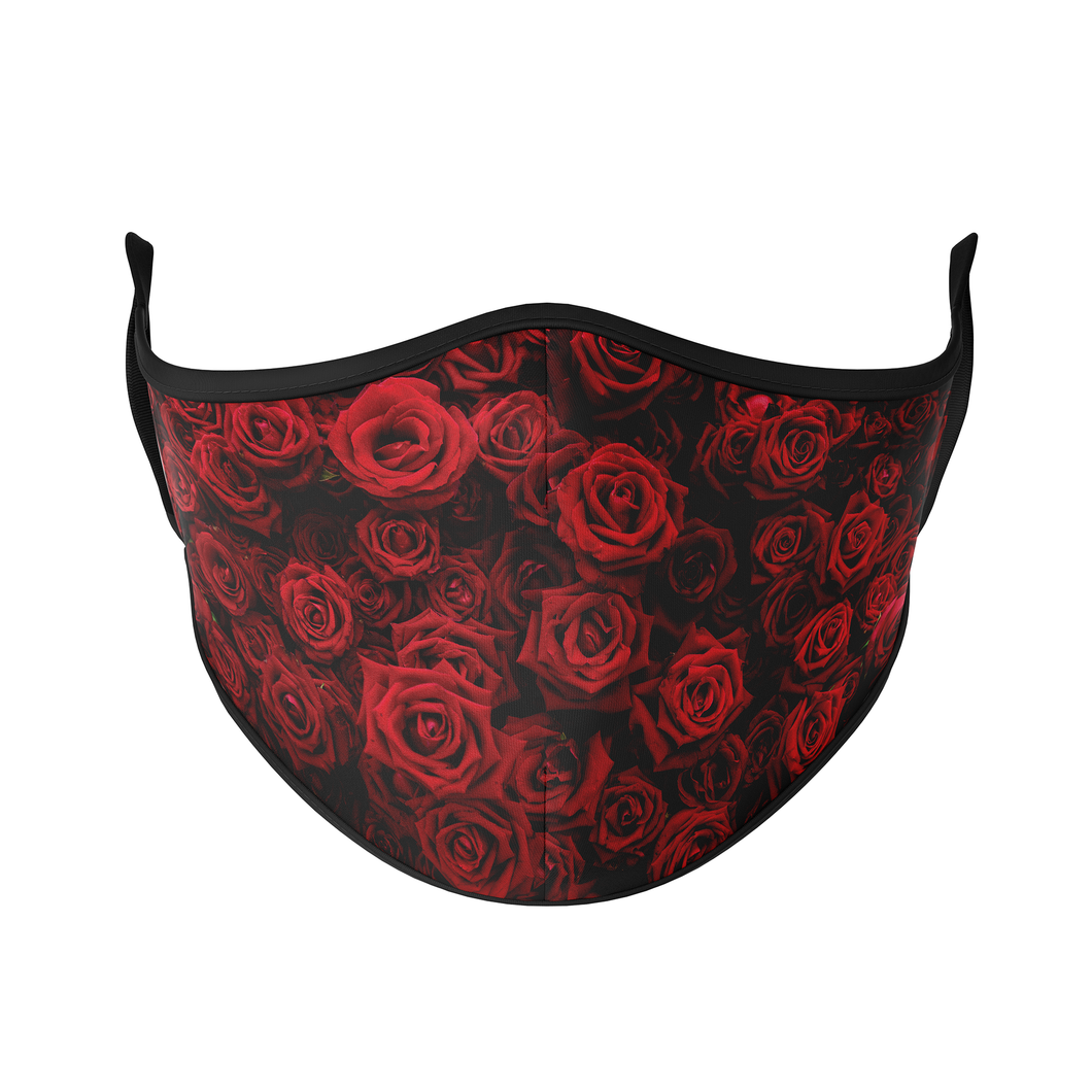 Red Roses Reusable Face Mask - Protect Styles