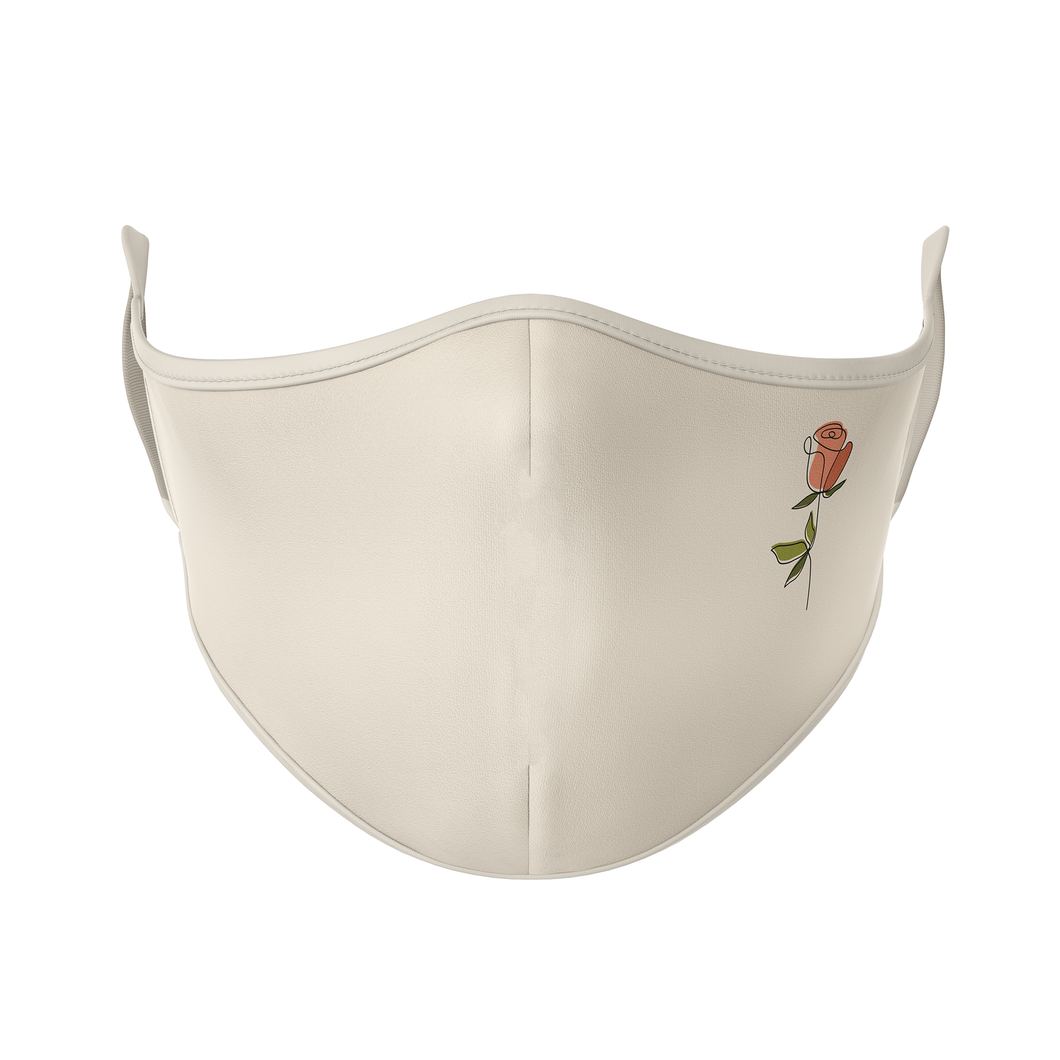 Simple Rose Reusable Face Mask - Protect Styles