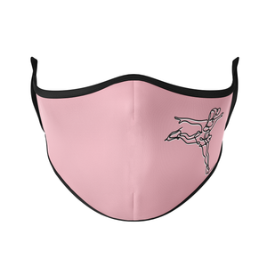 Skate Outline Reusable Face Masks - Protect Styles