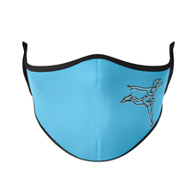 Load image into Gallery viewer, Skate Outline Reusable Face Masks - Protect Styles
