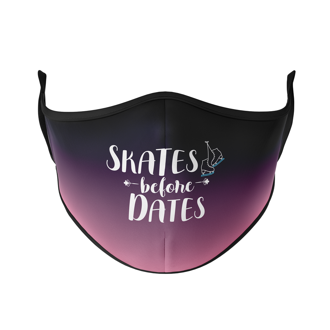 Skates before Dates Reusable Face Masks - Protect Styles