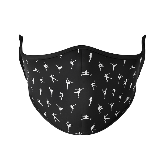 Skating Silhouette Reusable Face Masks - Protect Styles