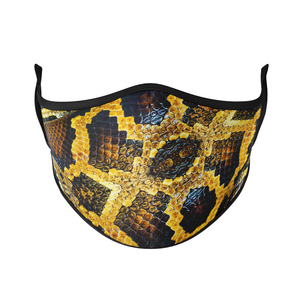 Snake Skin Reusable Face Masks - Protect Styles
