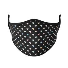 Load image into Gallery viewer, Soft Hearts Reusable Face Mask - Protect Styles
