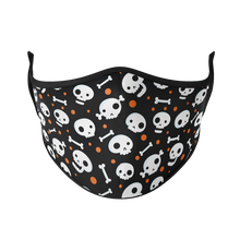 Load image into Gallery viewer, Spooky Skulls Reusable Face Mask - Protect Styles

