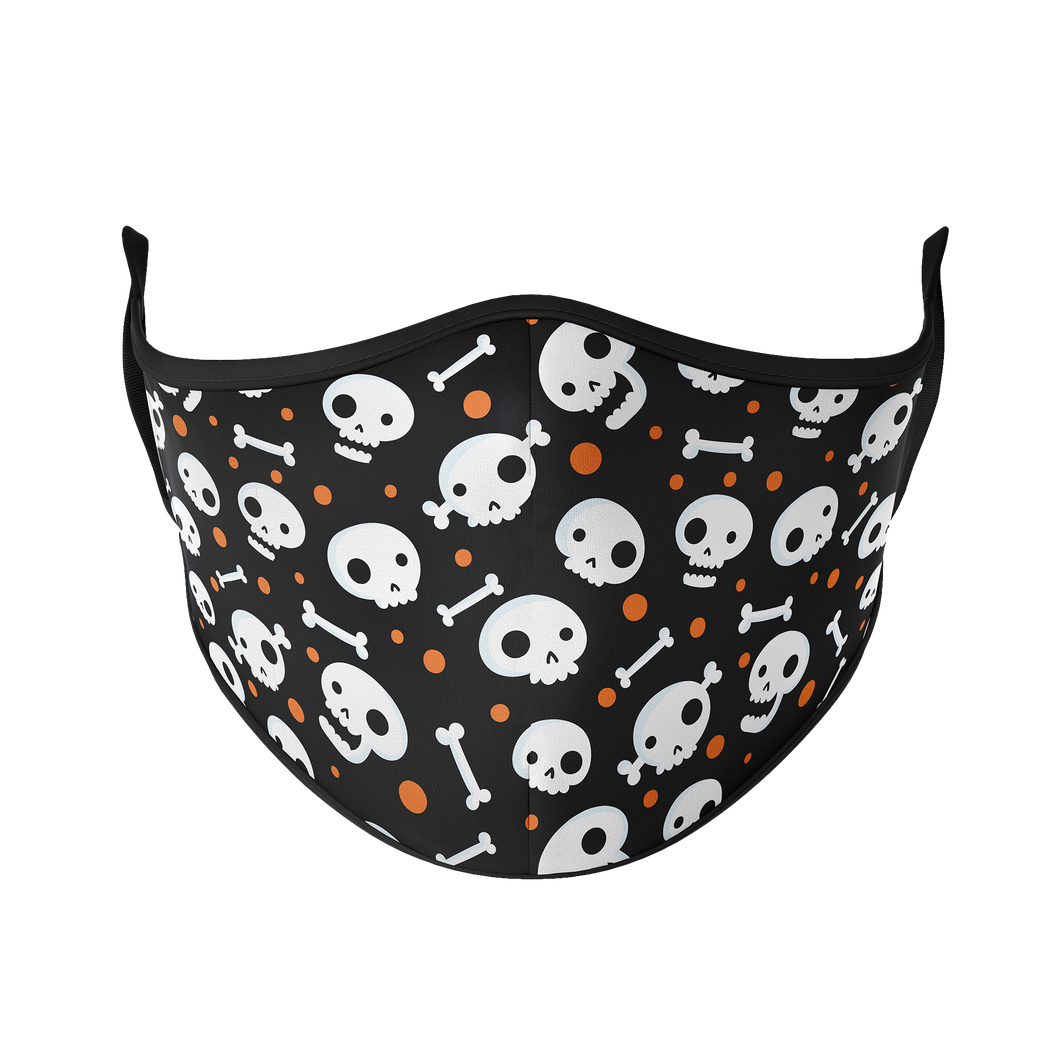 Spooky Skulls Reusable Face Mask - Protect Styles