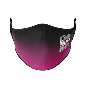 Straight Outta Gymnastics Reusable Face Masks - Protect Styles