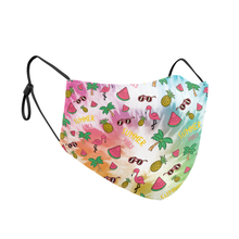 Load image into Gallery viewer, Summer Vibes Reusable Contour Masks - Protect Styles
