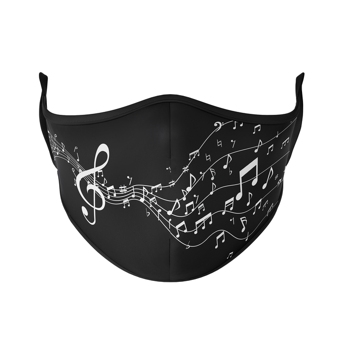 Treble Clef Reusable Face Masks - Protect Styles
