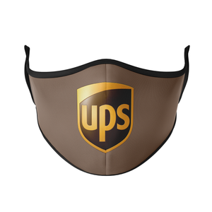 UPS Center Logo Reusable Face Mask - Protect Styles