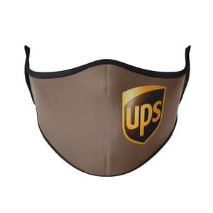 UPS Side Logo Reusable Face Mask - Protect Styles