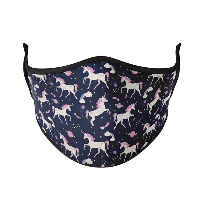 Unicorns in Space Reusable Face Masks - Protect Styles